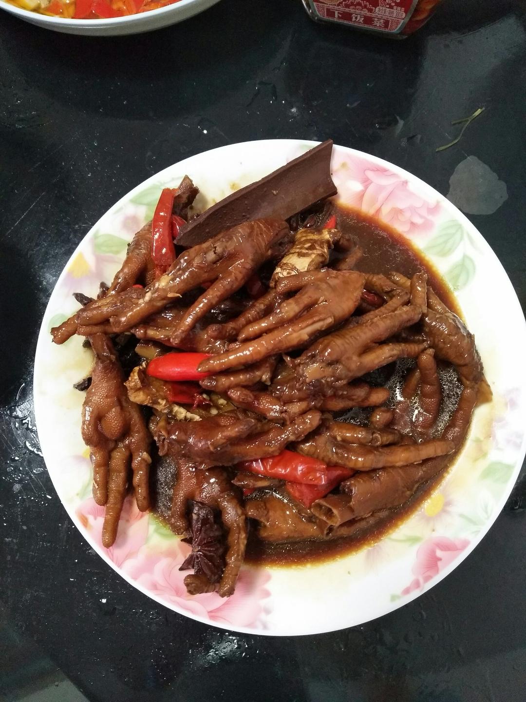 秘制红烧鸡爪