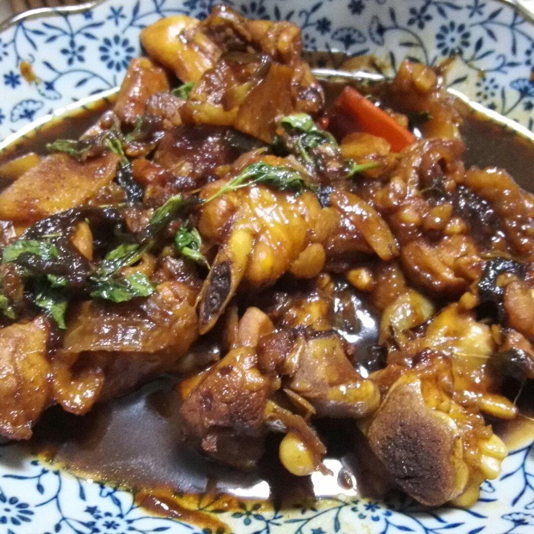 台式三杯鸡
