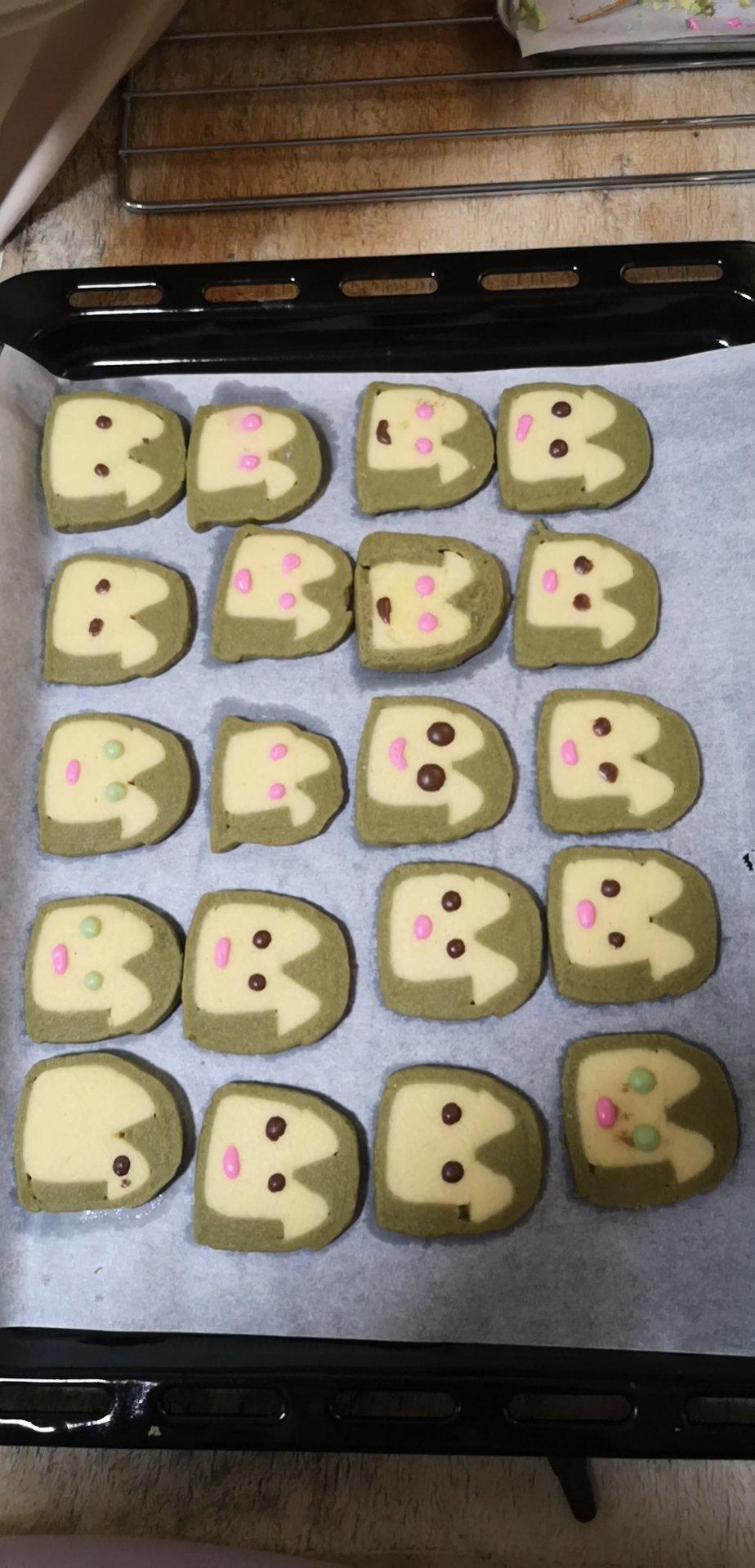 抹茶小兔子饼干