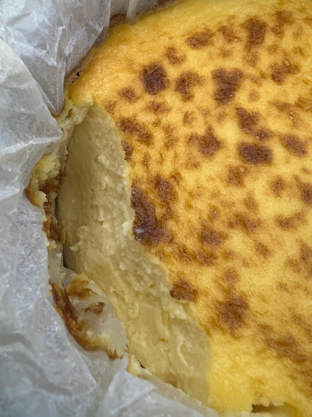 小山进公开食谱-使用大量牛奶，无淡奶油的巴斯克乳酪蛋糕