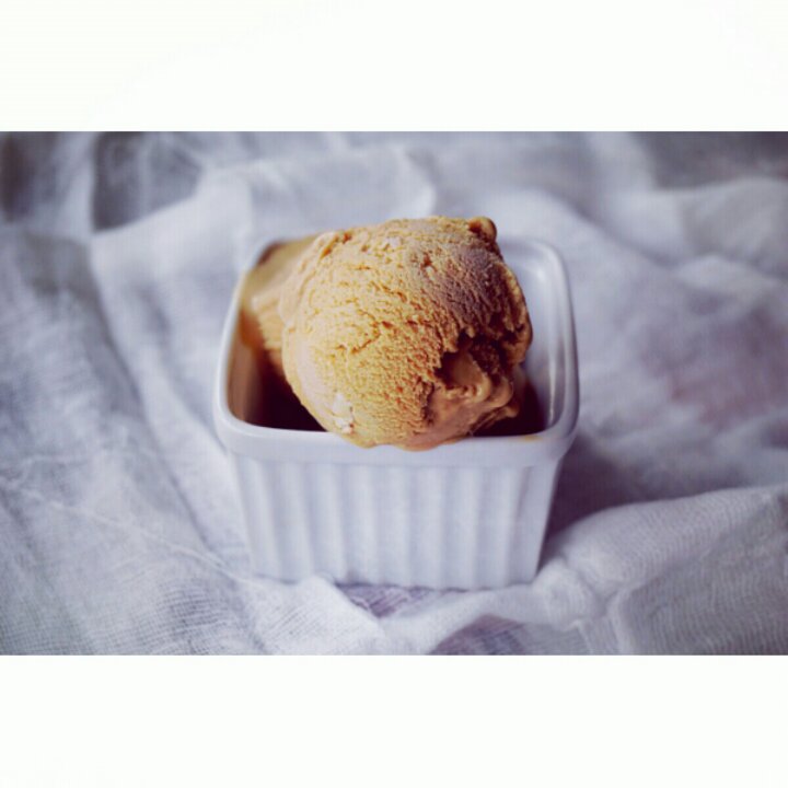 岛本薰的焦糖杏仁冰淇淋（低脂无负担）