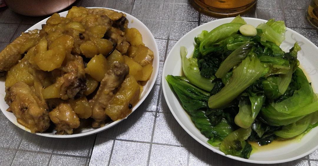 红烧鸡翅炖土豆