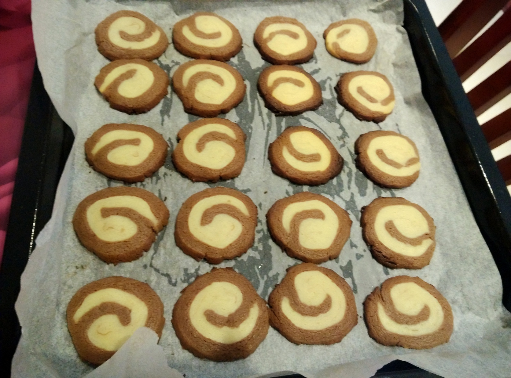 摩卡双色饼干