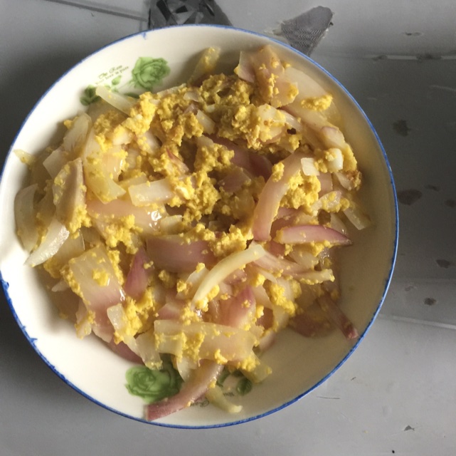 洋葱炒蛋
