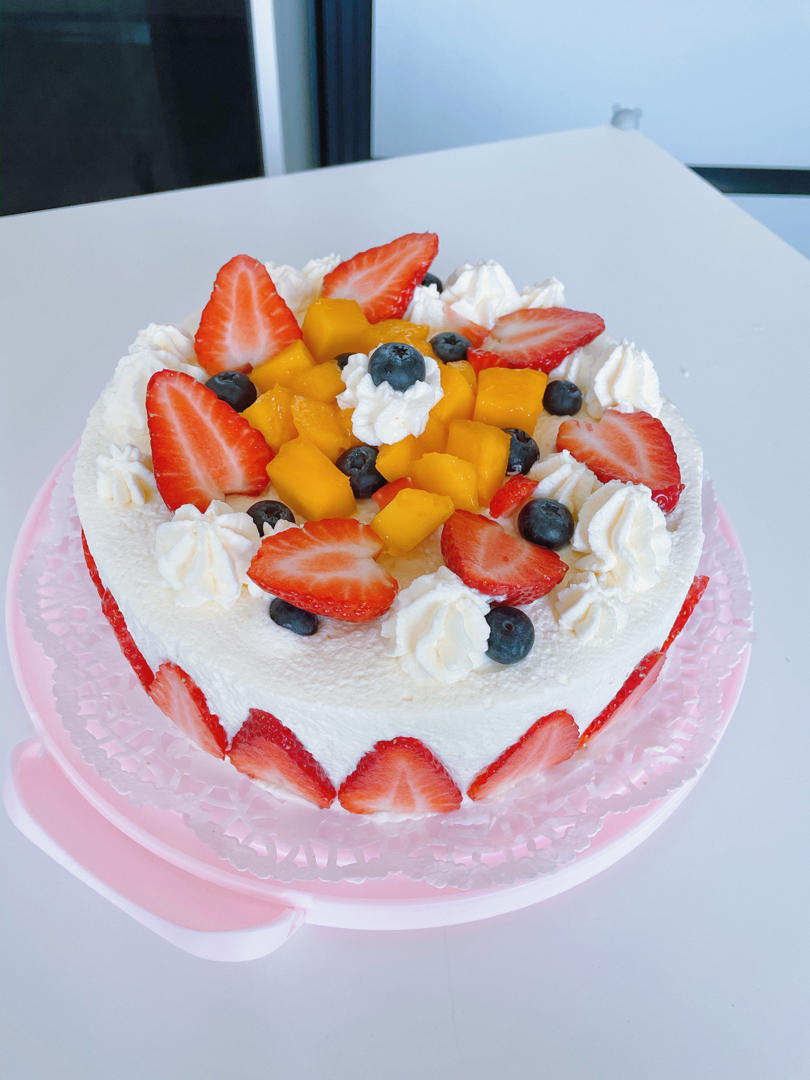 视频菜谱:原味戚风蛋糕8寸戚风蛋糕不裂