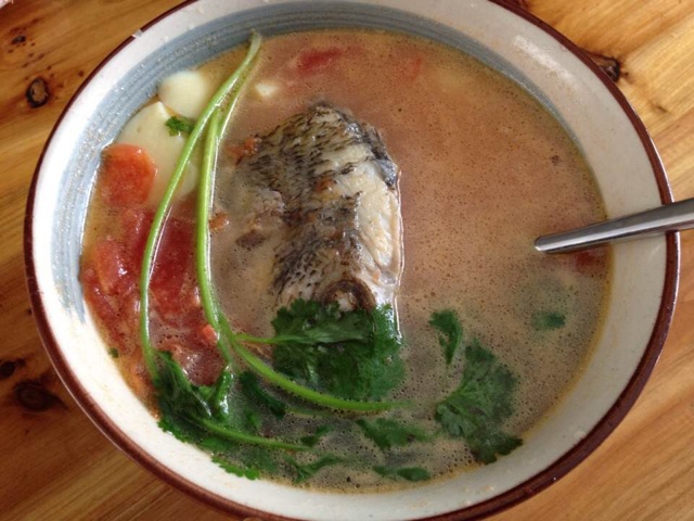 番茄豆腐黄骨鱼汤