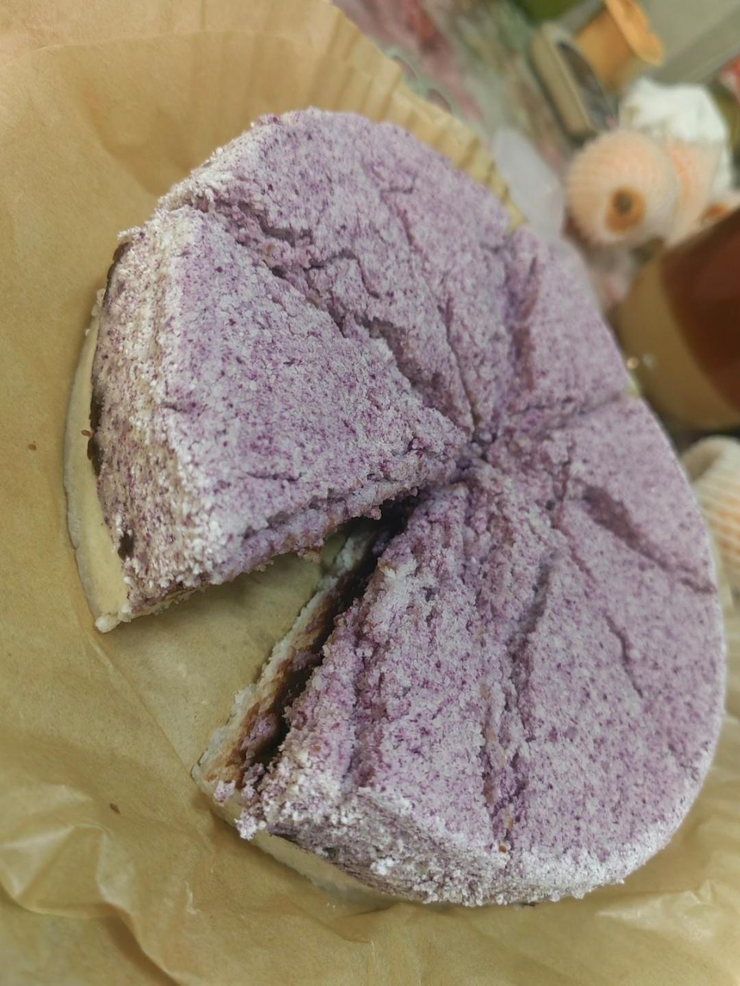 紫薯松糕