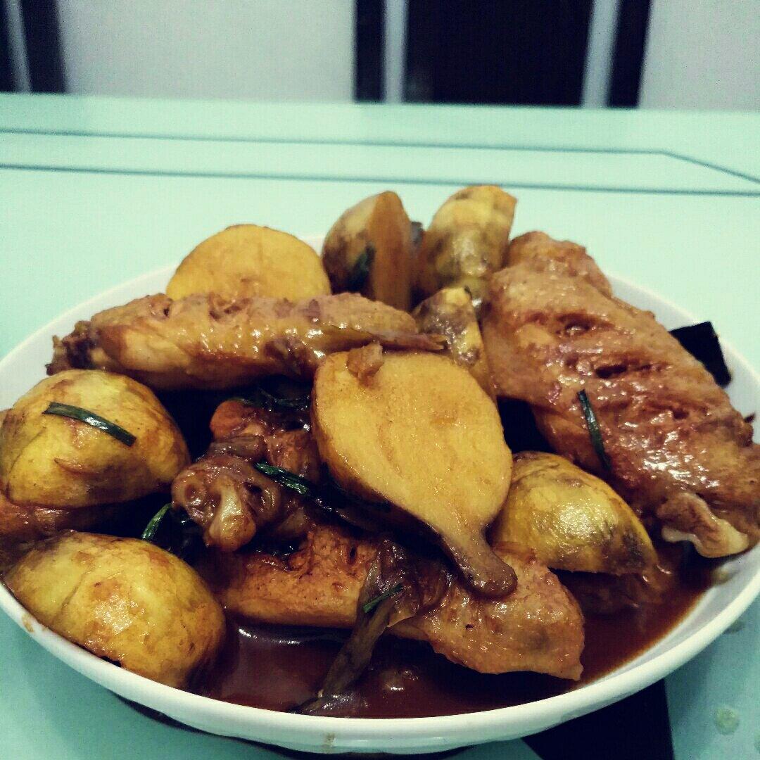 土豆烧鸡翅
