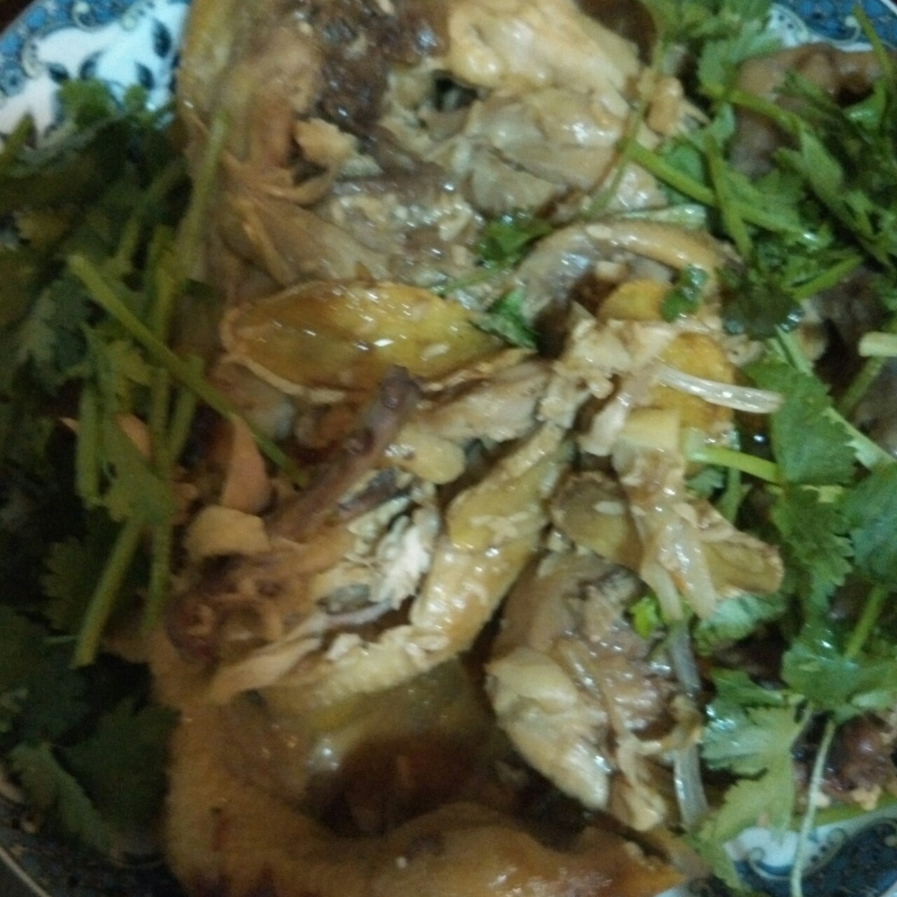 电饭锅版三杯鸡