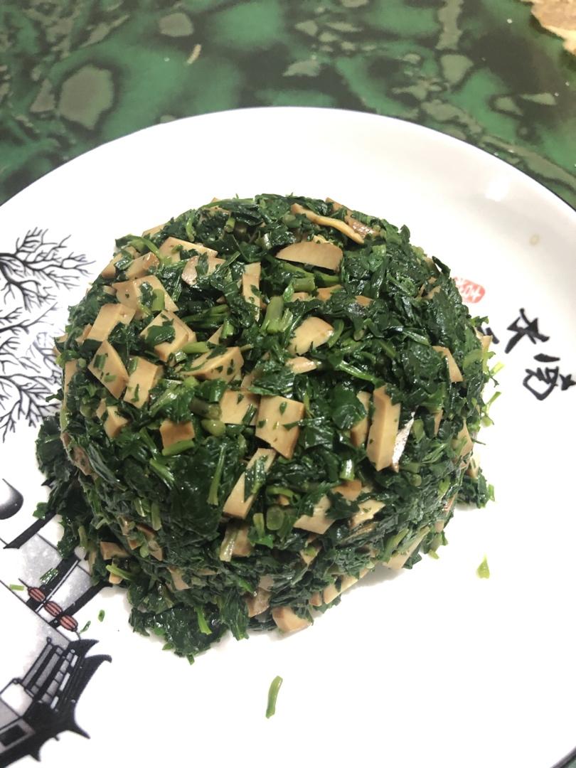 马兰头拌香干