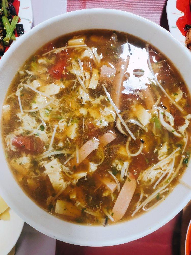 巨开胃巨好喝，10分钟搞定番茄酸辣汤冬季必喝。