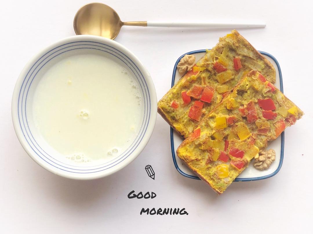 全麦西葫芦蛋饼