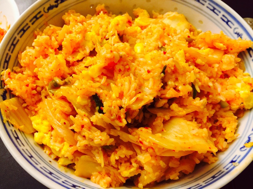 韩式辣白菜炒饭