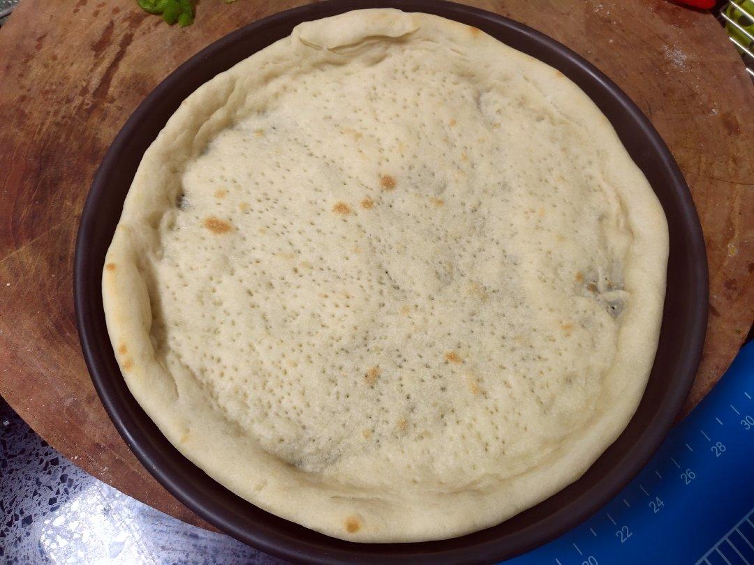 榴莲披萨及饼底制作