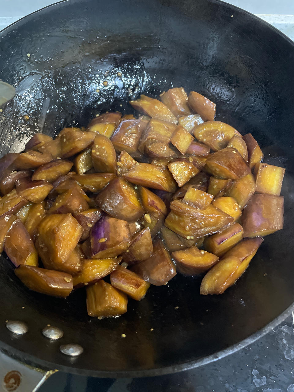 比肉好吃百倍的素炒茄子