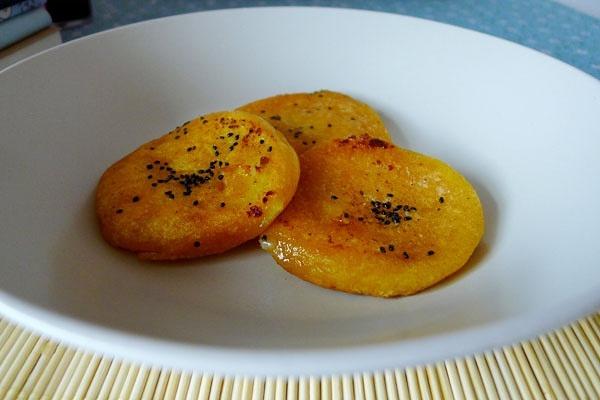 电饭煲版芝士香蕉南瓜饼的做法