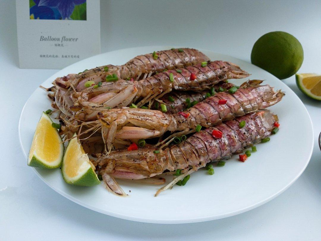 【极简饮食】椒盐皮皮虾