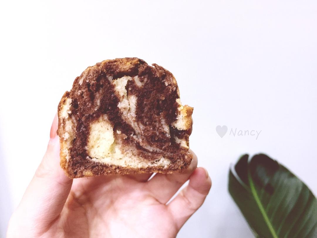 可可大理石纹杯子蛋糕——松下NU-JK200W大蒸烤箱食谱