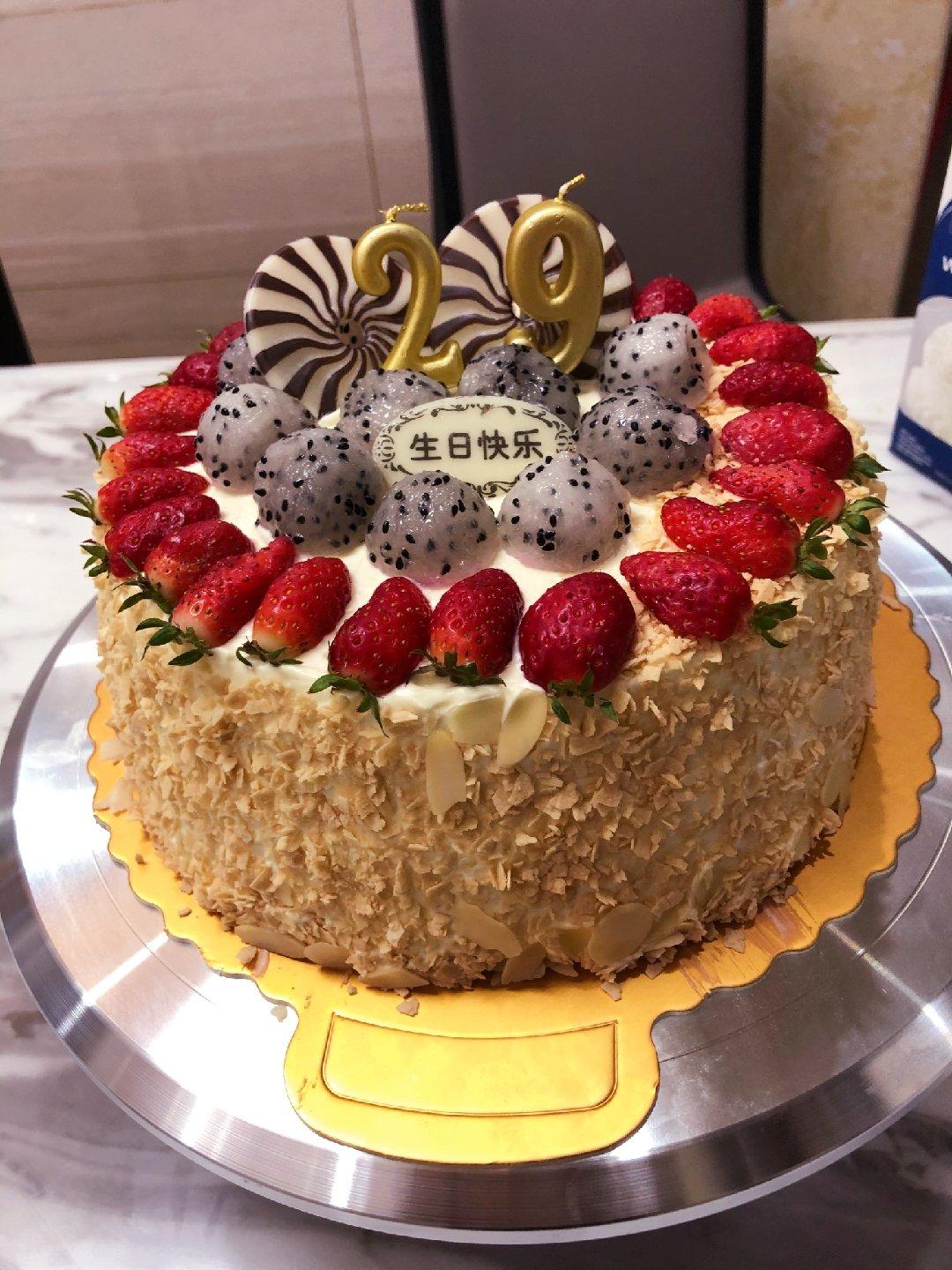 淡奶油蛋糕抹面步骤手法