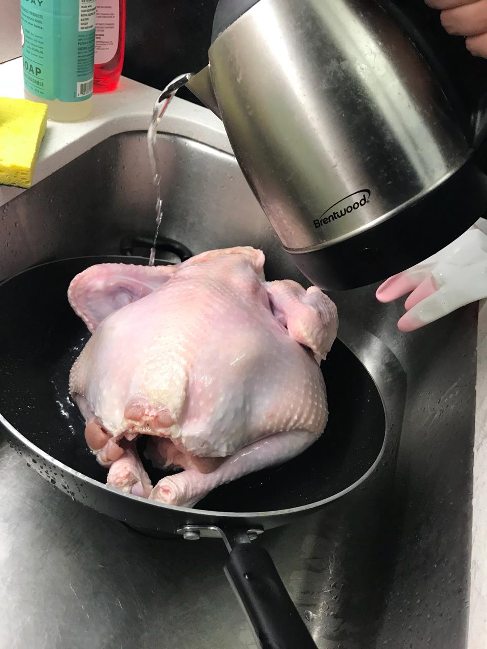 圣诞烤火鸡