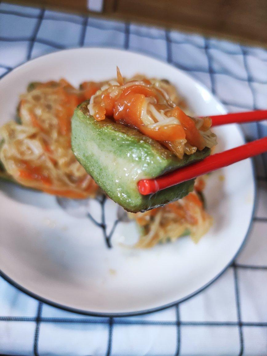 素餐厅的菠菜豆腐（超嫩的）