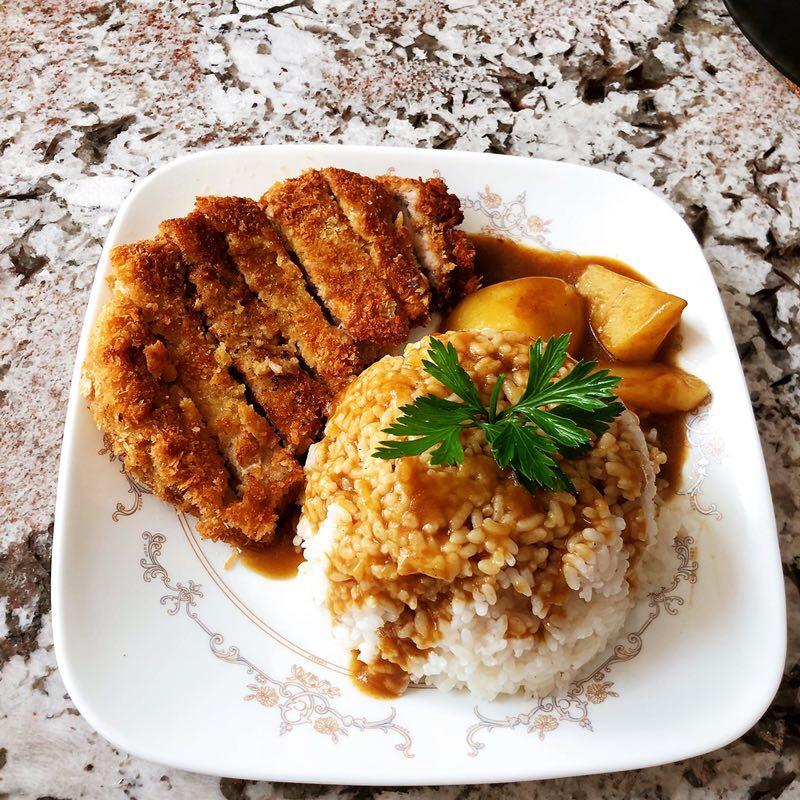 咖喱猪扒饭