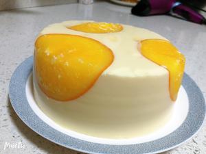 不用烤箱的蛋糕-6寸香橙酸奶慕斯蛋糕的做法 步骤18