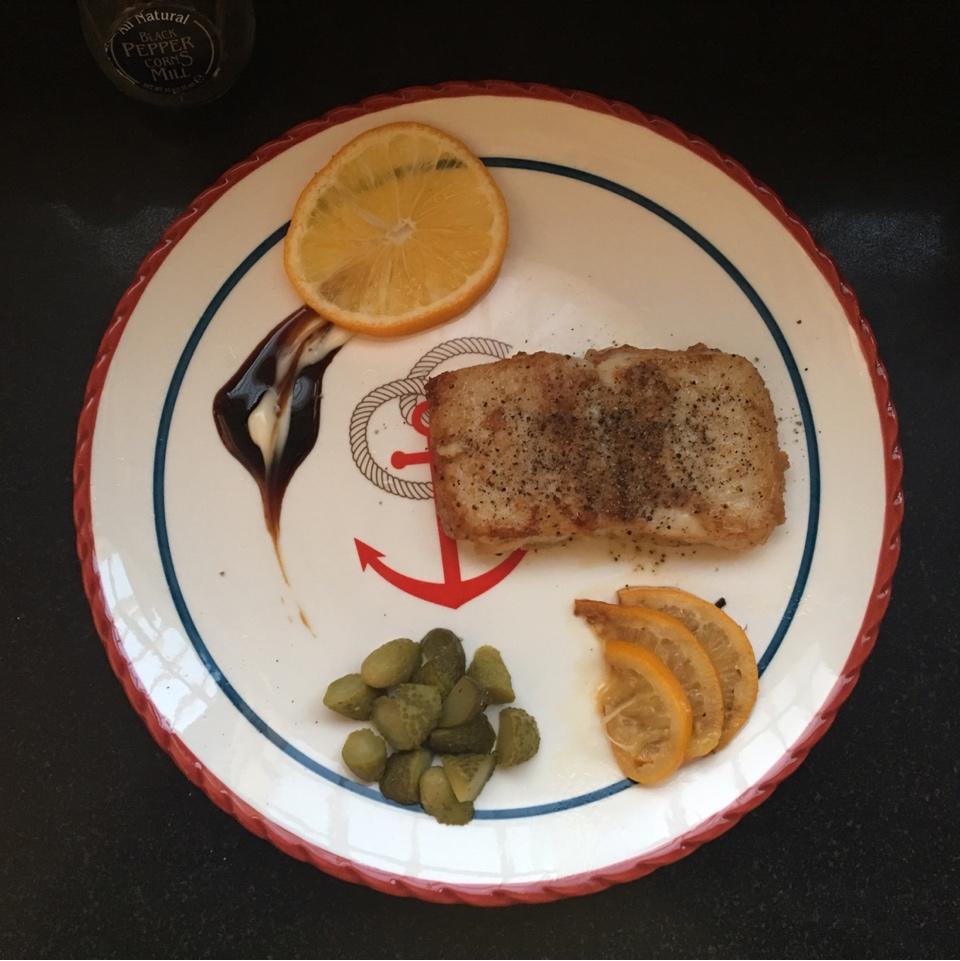 香煎龙利鱼——fit食谱系列