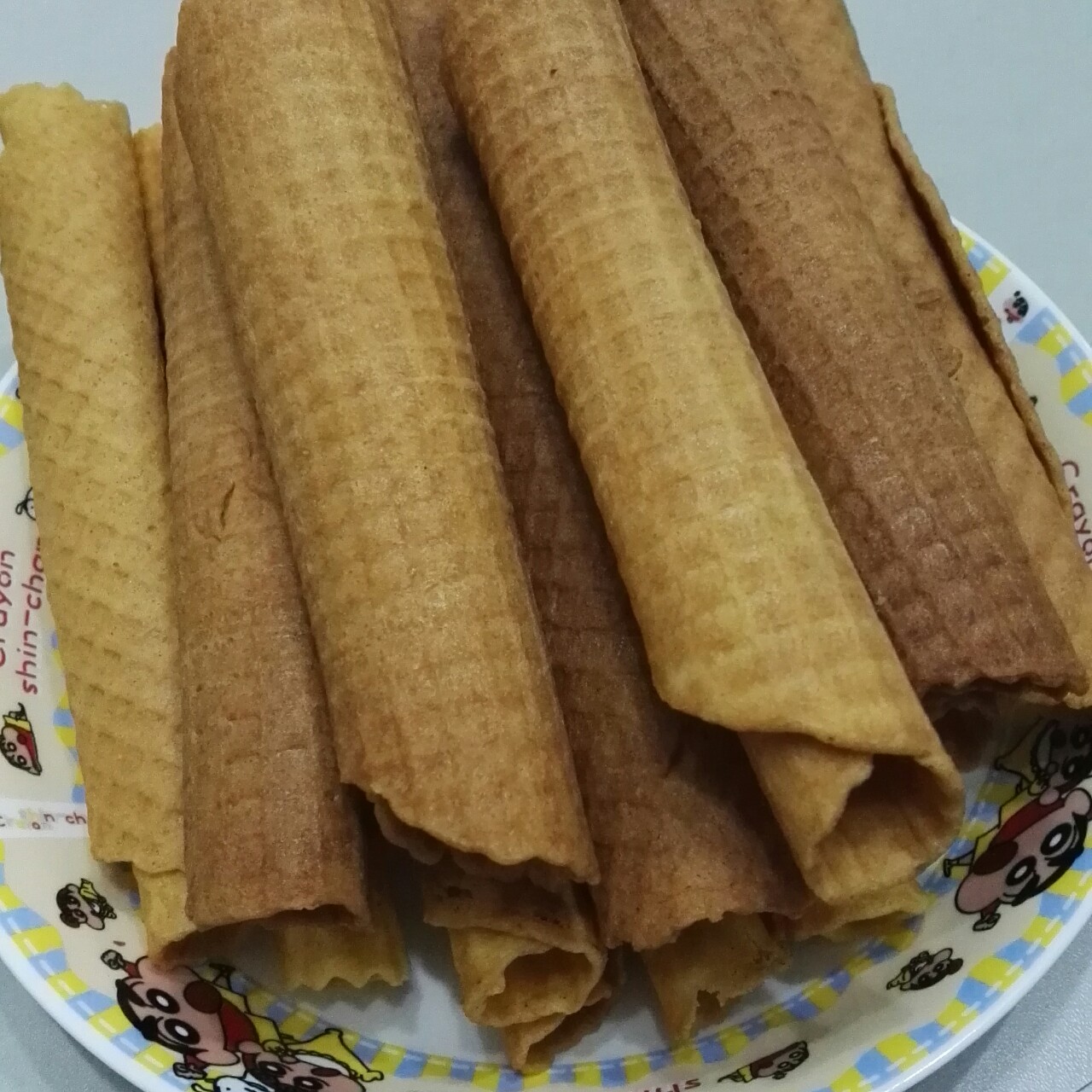 平底锅版原味蛋卷