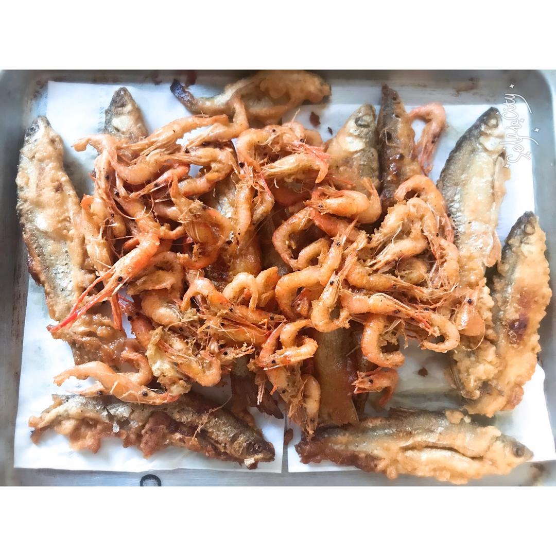 酥炸小河虾
