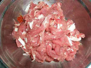 合肥培训小炒牛肉的做法 步骤1