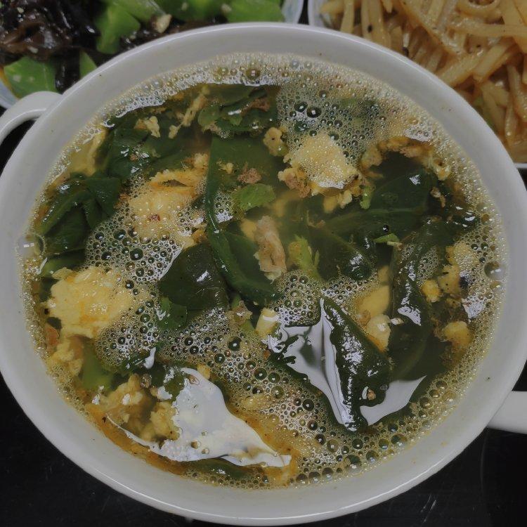 木耳菜鸡蛋汤