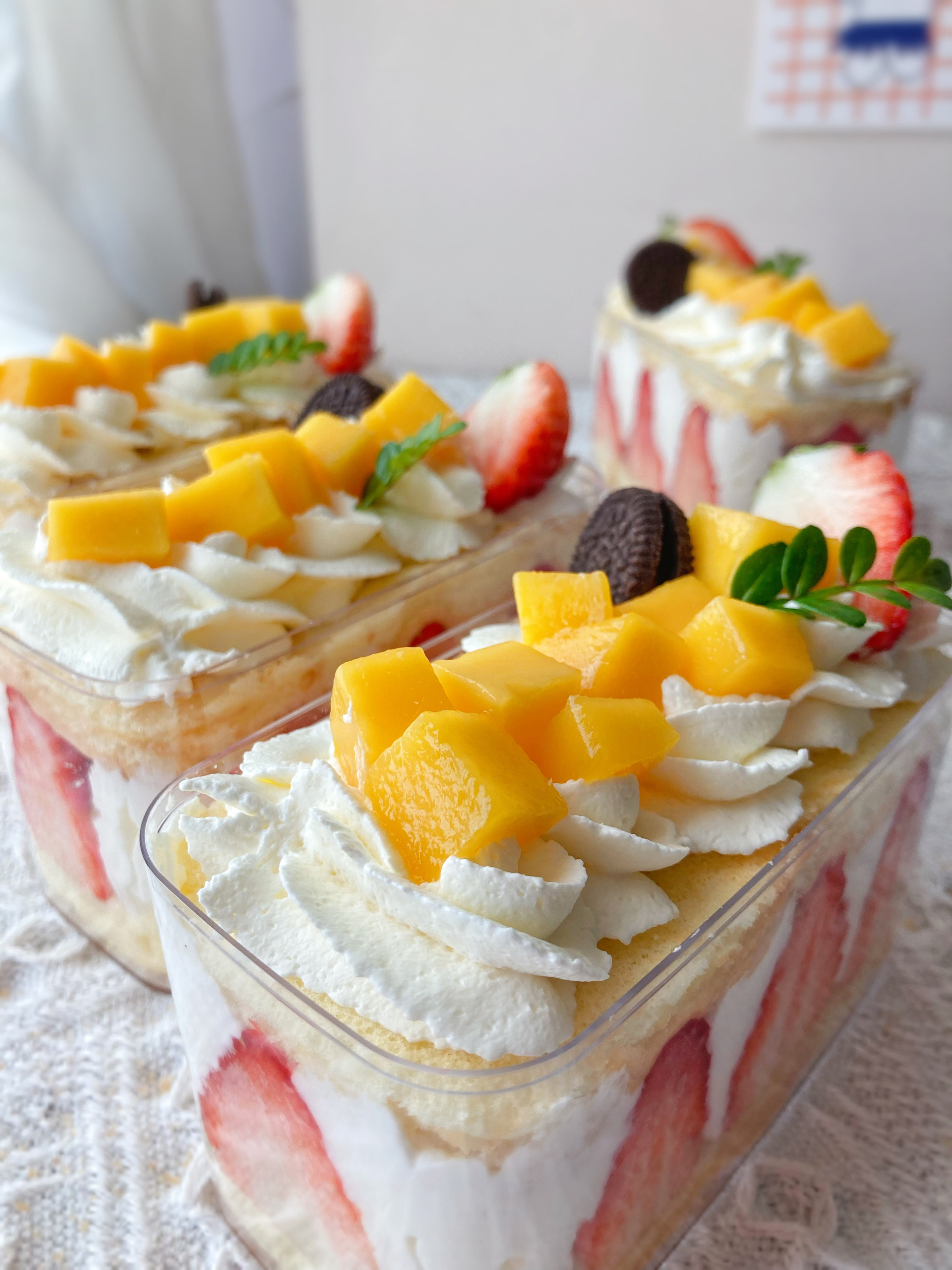 草莓🍓季必吃的蛋糕盒子