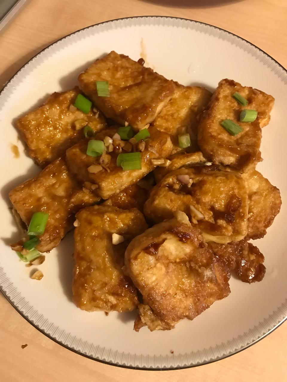 无敌好吃的香煎豆腐