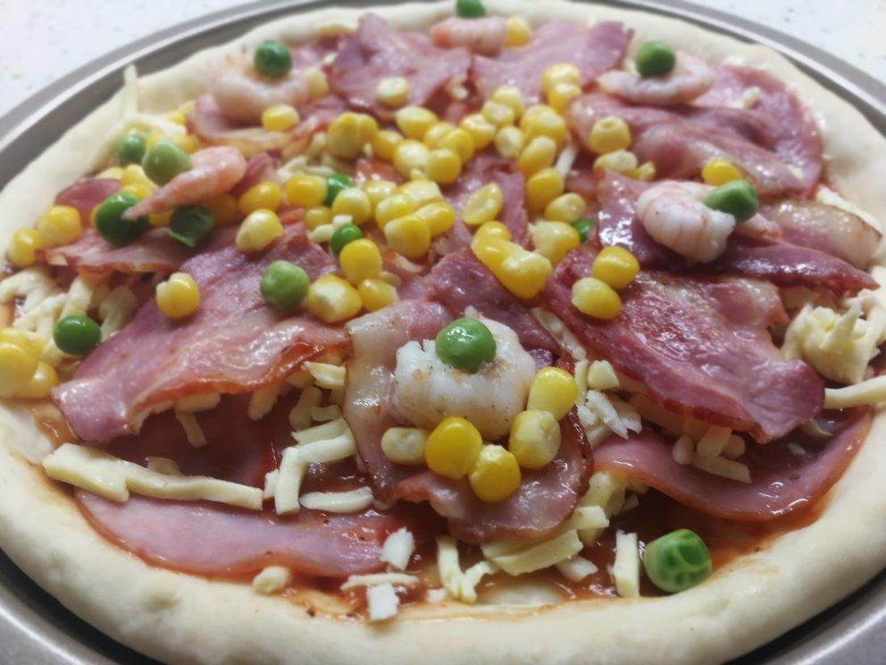 八寸披萨饼皮（四个）制作