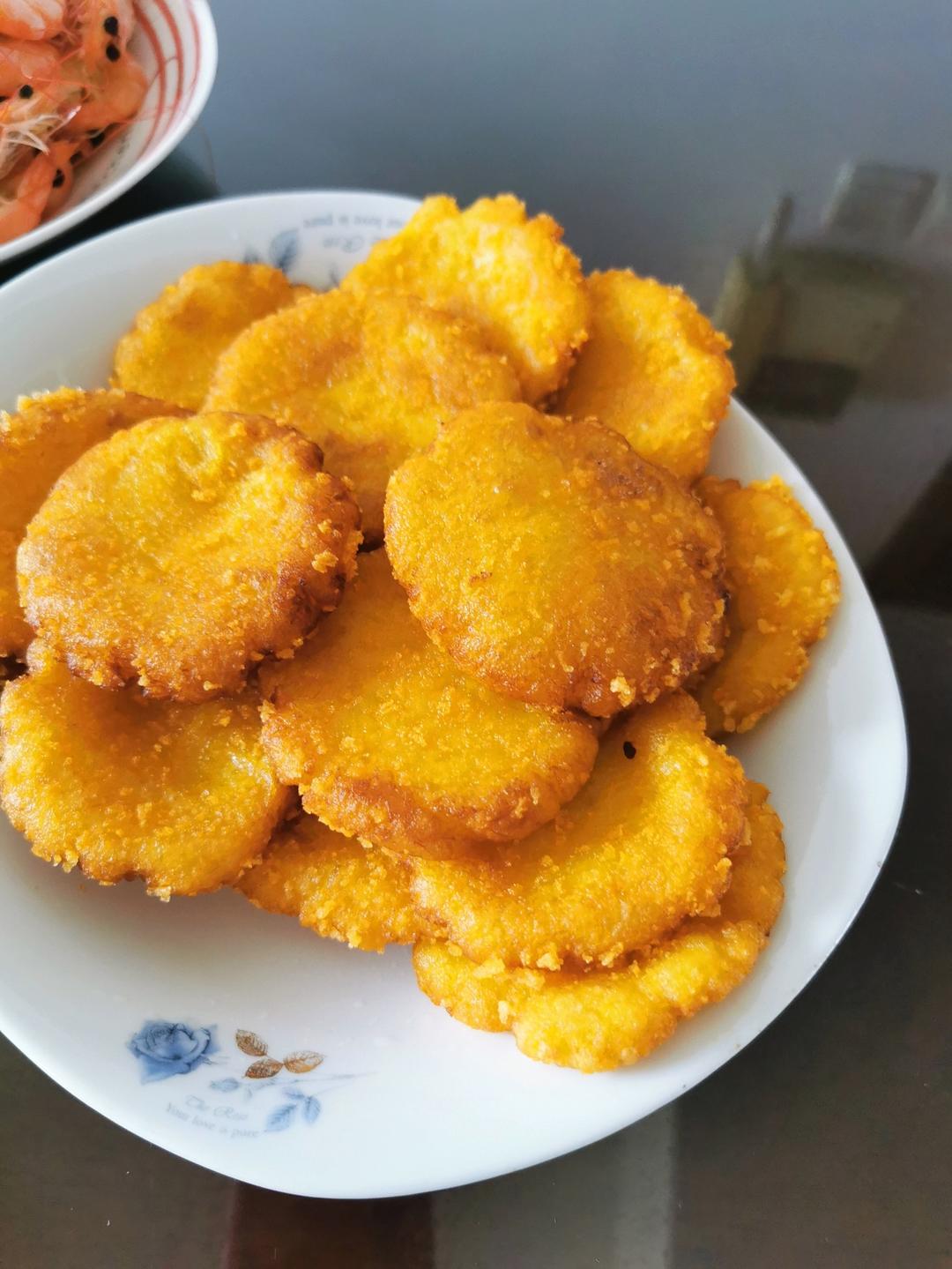 不会变形的南瓜饼