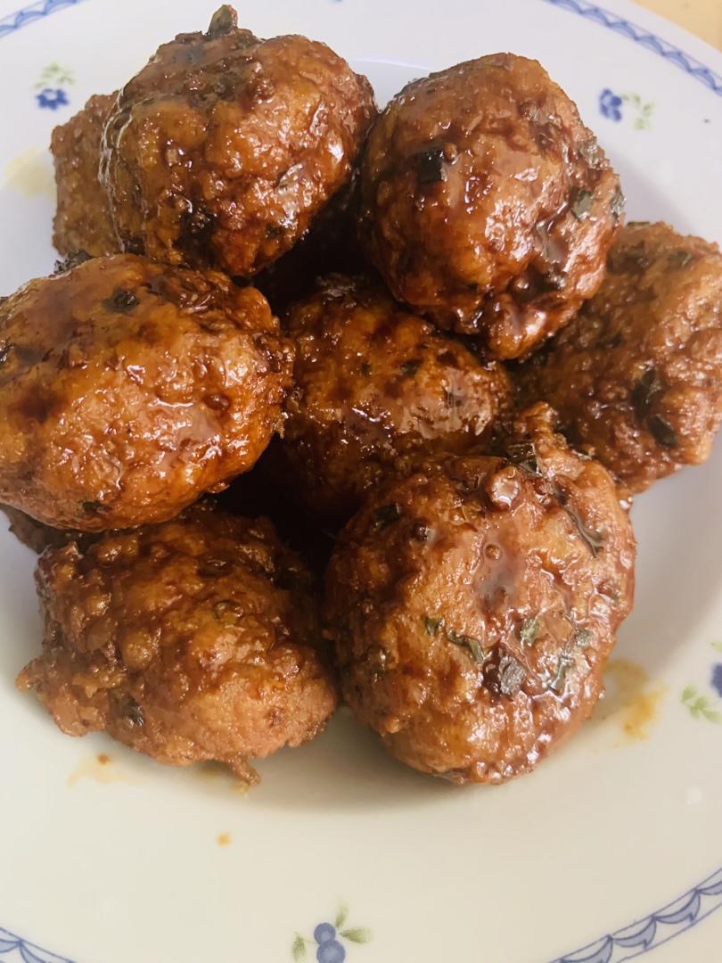 红烧肉丸