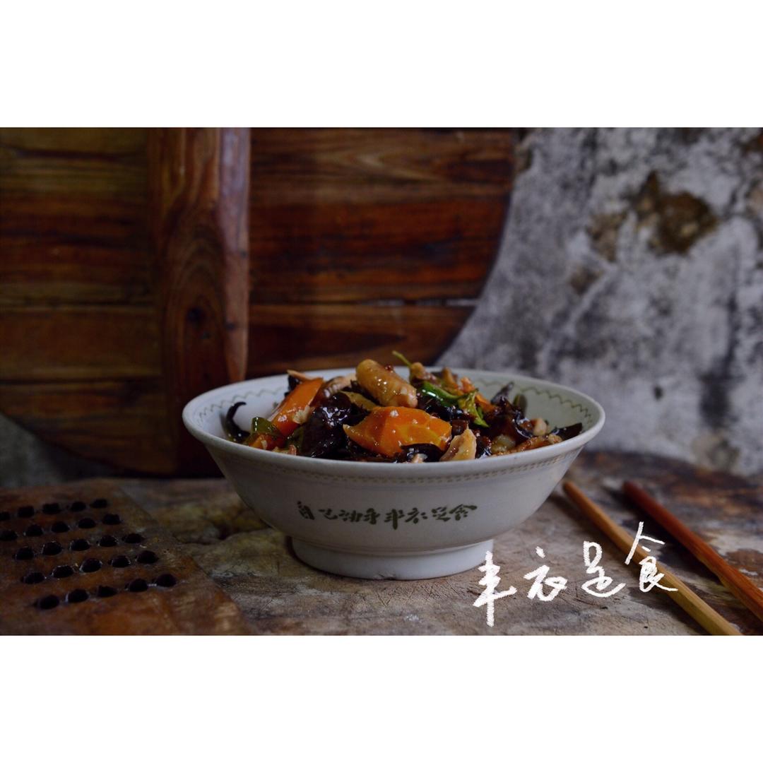 沙茶鱿鱼羹
