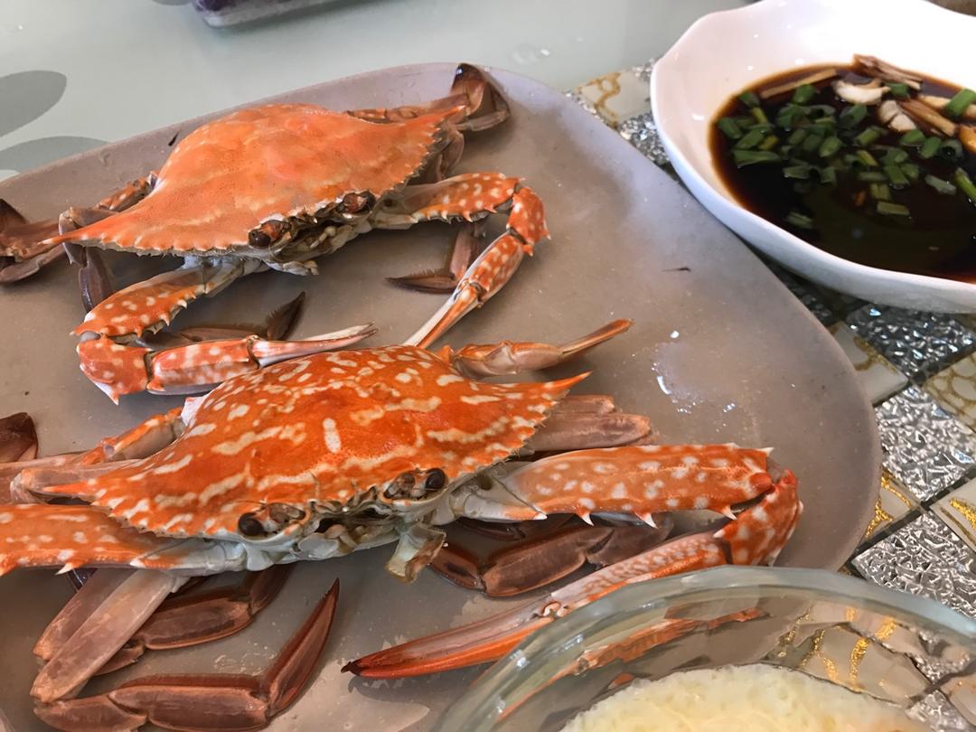 清蒸花蟹