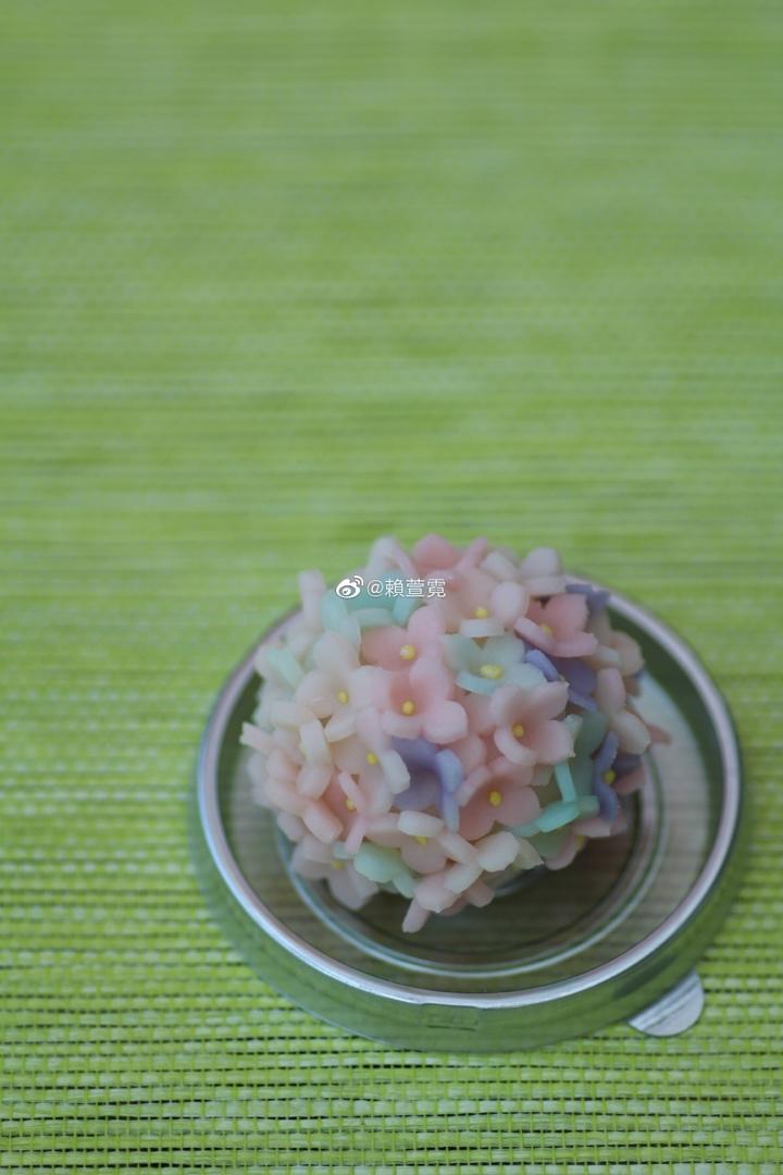 练切菓子｜紫娇花详细做法