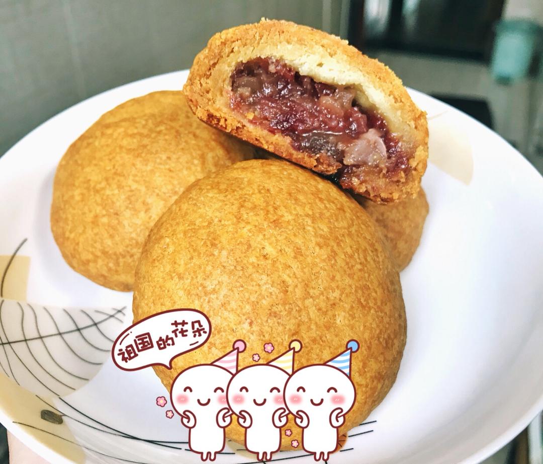 滇式玫瑰云腿月饼