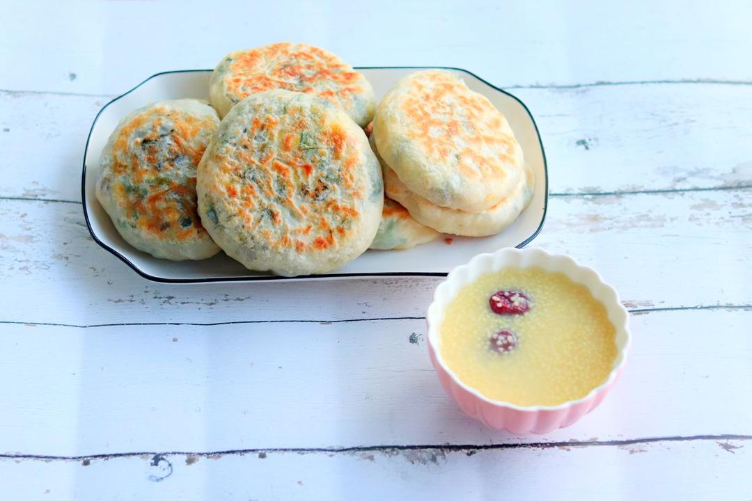 皮薄馅儿多的菠菜火烧（菠菜馅儿饼）