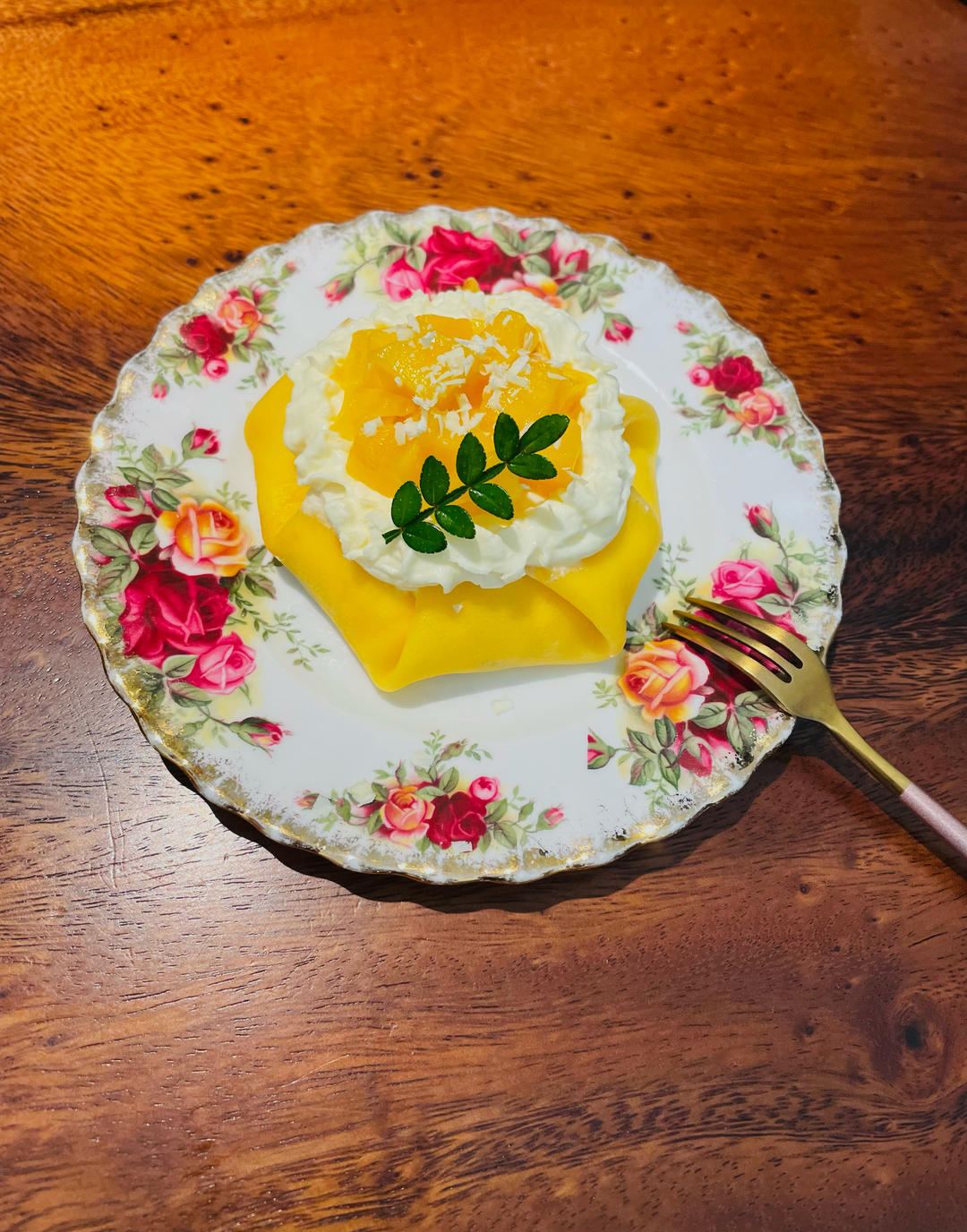 芒果芋泥千层蛋糕的做法