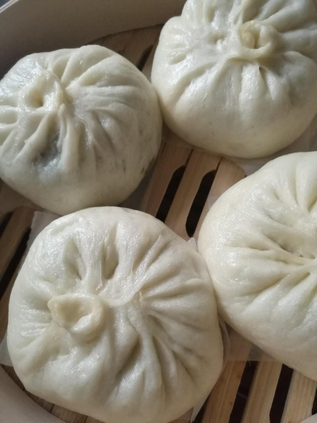 手工包子（肚脐包）