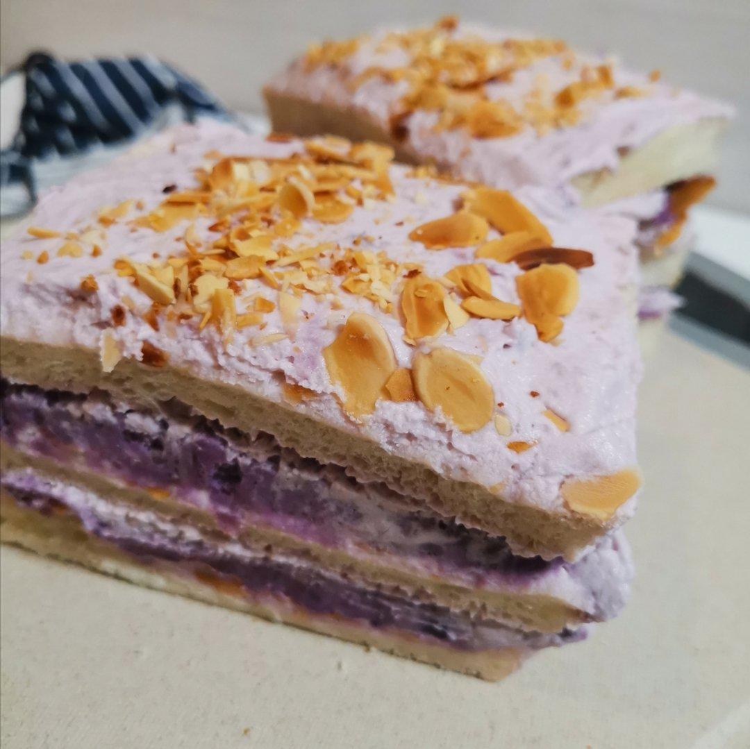 仿台湾不二家的真芋头蛋糕（Taro cake）