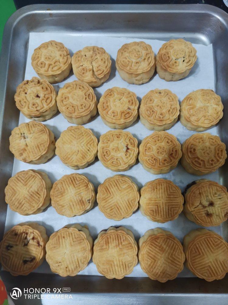 老式月饼（不加转化糖浆的酥皮月饼）