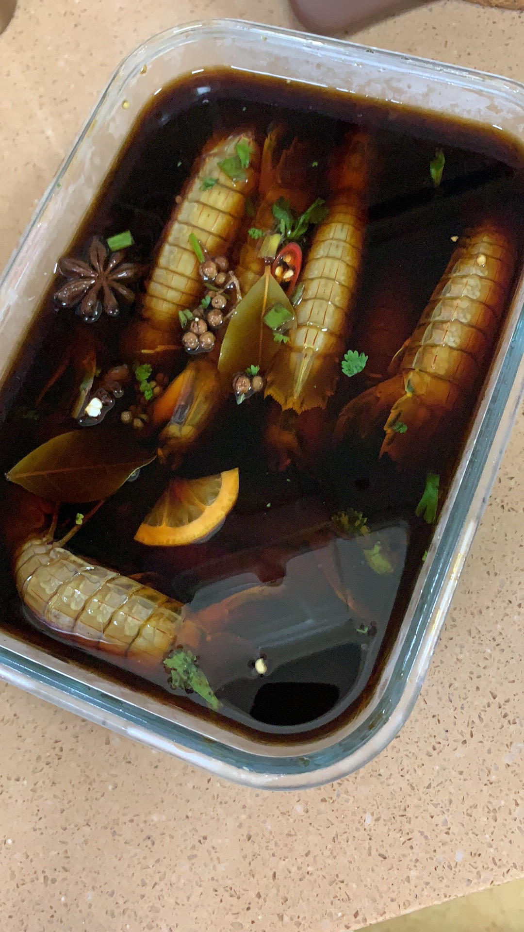 生腌皮皮虾