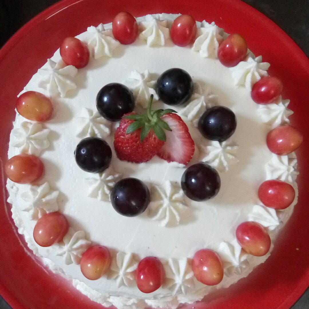 8寸水果生日蛋糕