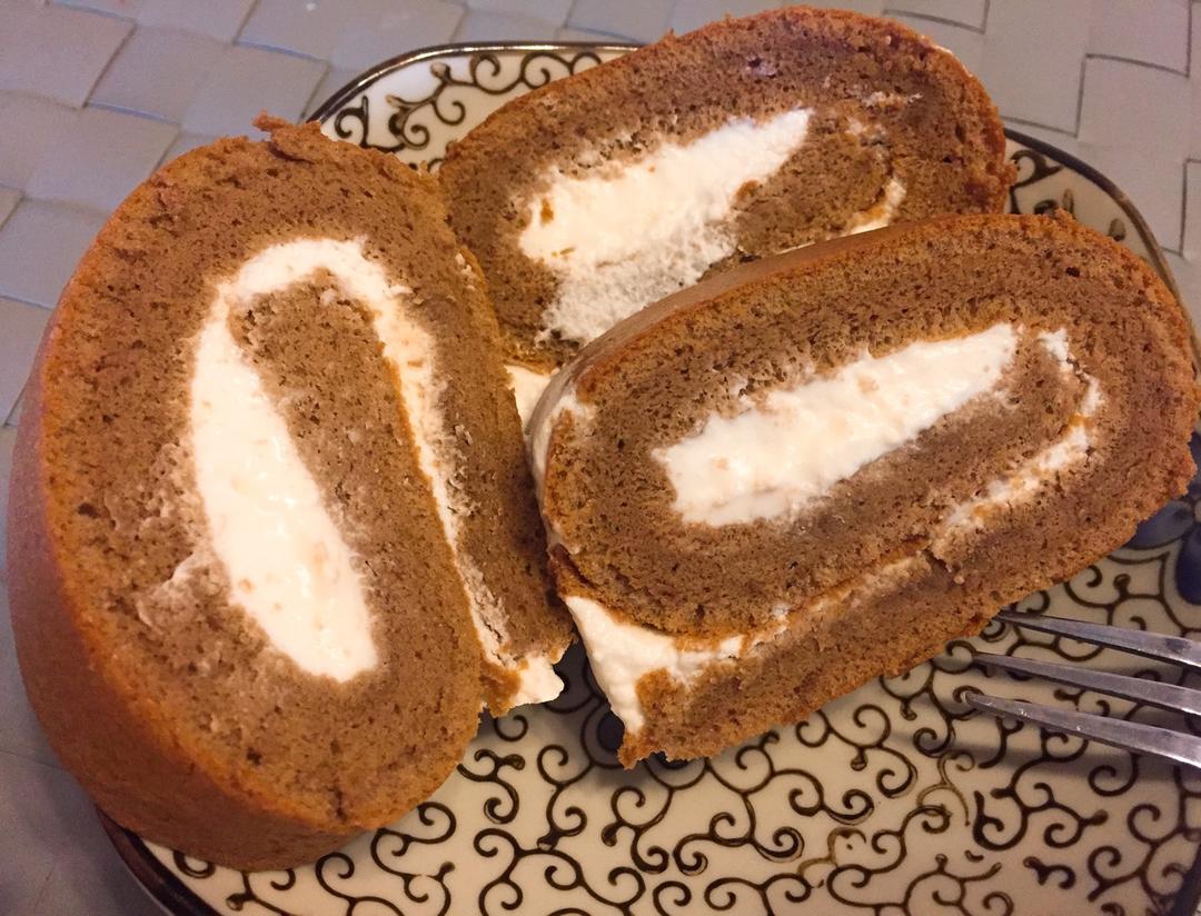 原味蛋糕卷(后蛋法)