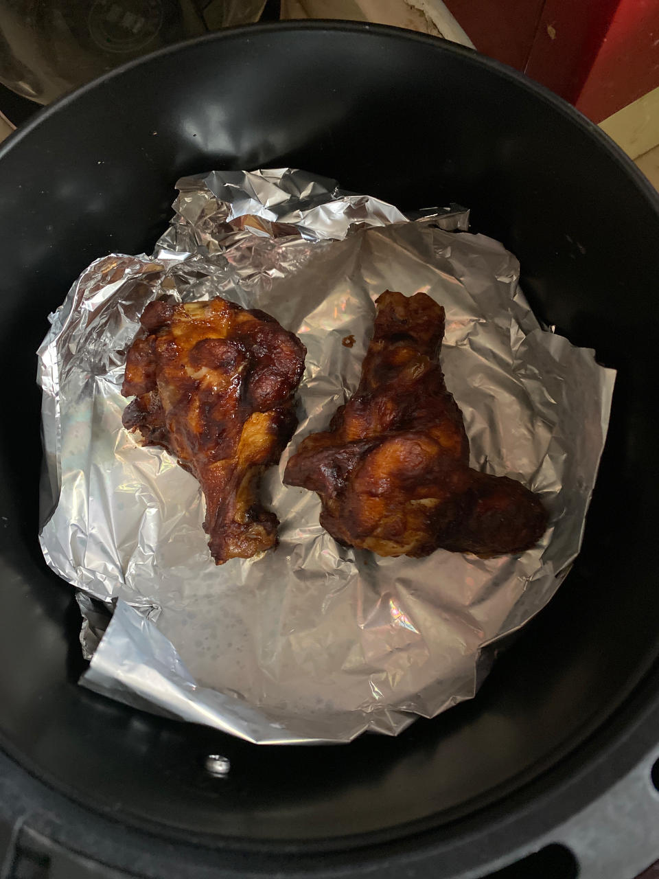 无油！空气炸锅烤鸡翅